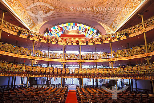  Interior do Teatro José de Alencar -  Fortaleza - Ceará - Brazil  - Fortaleza - Ceará - Brasil