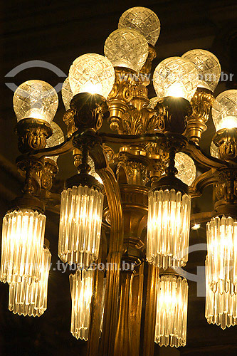  Lustre no Teatro Municipal - Rio de Janeiro - RJ - Brasil                  - Rio de Janeiro - Rio de Janeiro - Brasil