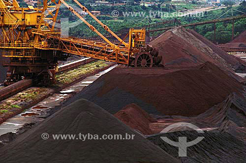  Depósitos de minério de ferro - Carajás - Companhia Vale do Rio Doce  - Parauapebas - Pará - Brasil