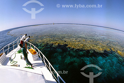  Assunto: Recife de corais no Mar Vermelho / Local: Egito - África / Data: 05/2002 
