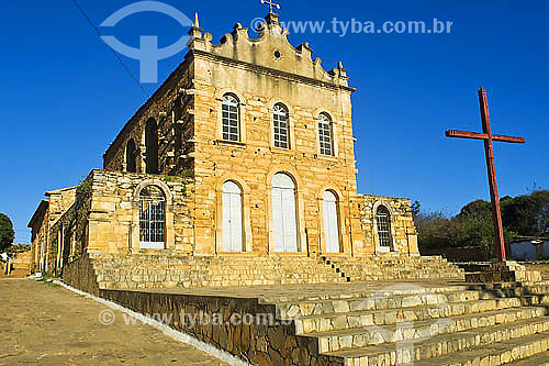  Igreja de pedra - Rio de Contas - Chapada Diamantina -  BA - Brasil  - Rio de Contas - Bahia - Brasil