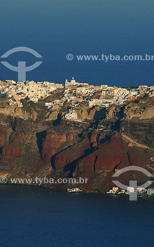  Vista de Santorini - Grécia - Outubro de 2007 