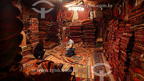  Loja de tapetes - Tapeçaria - Goreme - Capadócia - Turquia - Outubro de 2007 