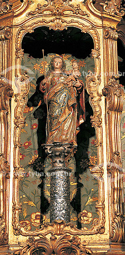  Imagem religiosa - Nossa Senhora do Pilar  - Rio de Janeiro - Brasil
