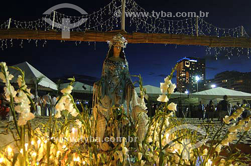  Cultos para Iemanjá durante o reveillon 2007 -  Copacabana - Rio de Janeiro - RJ - Brasil 
Religião  - Rio de Janeiro - Rio de Janeiro - Brasil