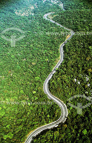  Vista aérea da estrada Grajaú-Jacarepaguá - Mata Atlântica - Rio de Janeiro - RJ - Brasil  - Rio de Janeiro - Rio de Janeiro - Brasil