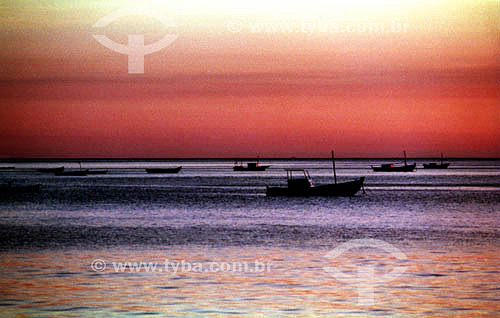  Paisagem - barcos no mar 