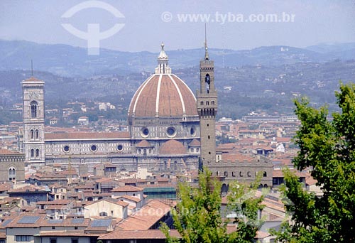  Assunto: Vista geral da cidade de Florença
Local: Itália
Data: 
