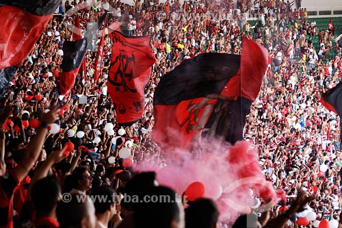  Assunto: Torcida do Flamengo no Maracanã / Local: Rio de Janeiro - RJ / Data: 02/2008 