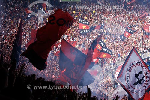  Assunto: Torcida do Flamengo no Maracanã / Local: Rio de Janeiro - RJ / Data: 02/2008 