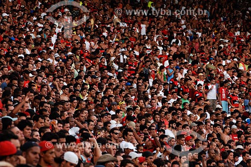  Assunto: Torcida do Flamengo no Maracanã / Local: Rio de Janeiro - RJ / Data: 02/2008 