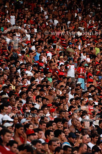  Assunto: Torcida do Flamengo no Maracanã / Local: Rio de Janeiro - RJ / Data: 02/2008 