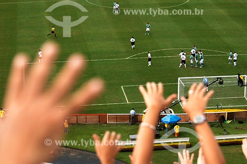  Assunto: Jogo entre Corinthians e Palmeiras no estádio Morumbi / Local: São Paulo - SP / Data: 03/2008 