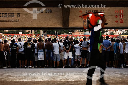  Assunto: Torcida do Corinthians em jogo no estádio Morumbi / Local: São Paulo - SP / Data: 03/2008 