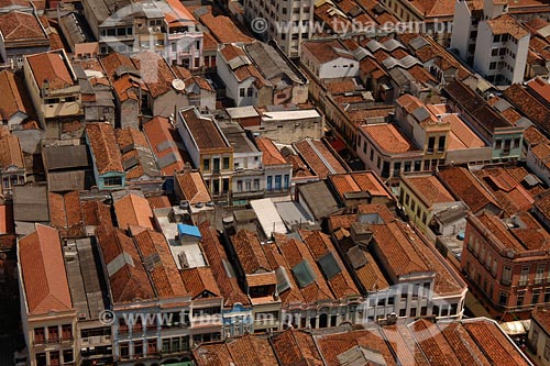  Assunto: telhados de sobrados na região do SAARA / Local: Bairro Centro - Rio de Janeiro - RJ - Brasil / Data: 01/2008 
