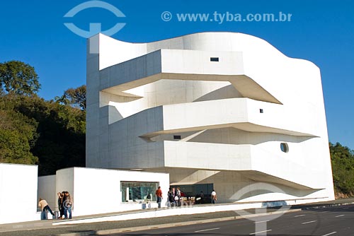  Assunto: Sede da Fundação Iberê Camargo, inaugurada em maio de 2008 / Local: Porto Alegre - RS - Brasil / Data: 06/07/2008 