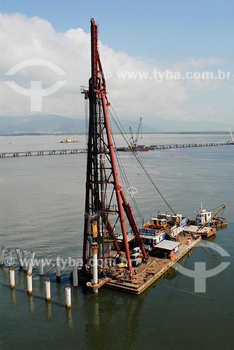  Assunto: Construção de terminal no Porto de Sepetiba / Local: Itaguaí - RJ / Data: fevereiro 2008 