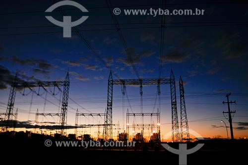  Assunto: Sub-estação de energia de Imperatriz / Local: Eletronorte - MA / Data: 08/2008 