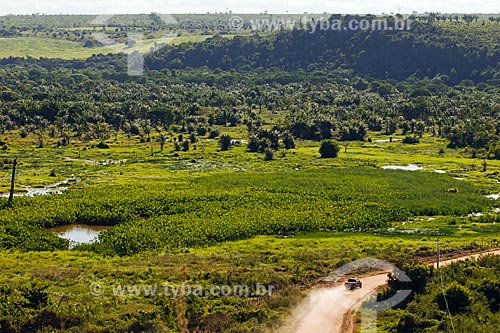  Assunto: Ponto turistico conhecido como Banho no Rio Pindaré - area alagada pelo Rio Pindaré / Local: Bom Jesus das Selvas - MA / Data: 08/2008 