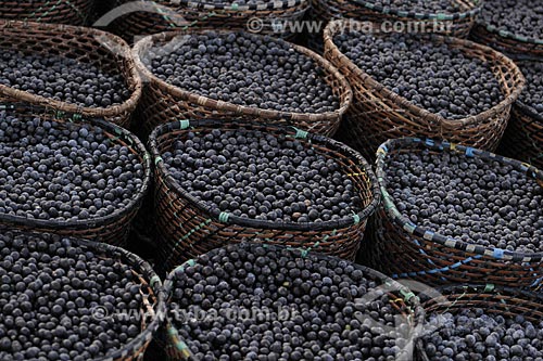  Assunto: Feira do Açaí - Mercado Ver-o-peso / Local: Belém (PA) / Data: 10 de Outubro de 2008 