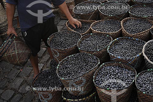  Assunto: Feira do Açaí - Mercado Ver-o-peso / Local: Belém (PA) / Data: 10 de Outubro de 2008 