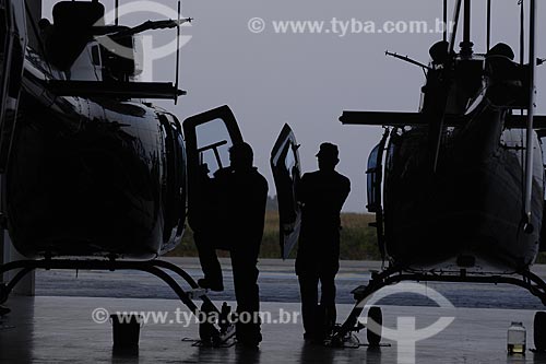  Assunto: Helicóptero - Transporte aéreo / Local: Belém (PA) / Data: 12 de Outubro de 2008 