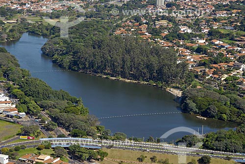  Assunto: Vista aérea da Lagoa do Taquaral / Local: Campinas (SP) / Data: 11 de Abril de 2007 