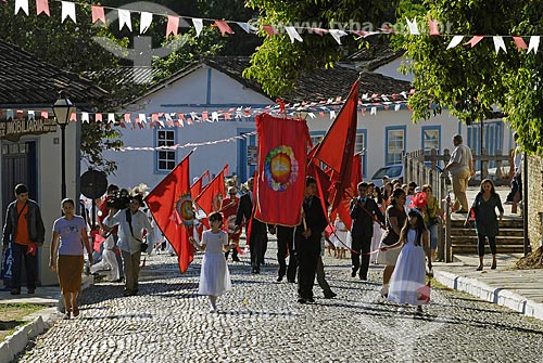  Assunto: Festa do Divino Espírito Santo em Pirenópolis / Local: Pirenópolis (GO) / Data: 26 de Maio de 2007 