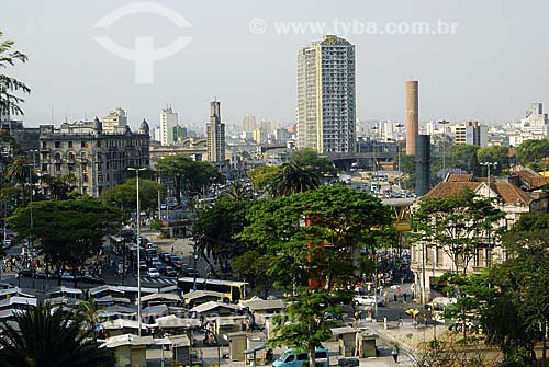  Assunto: Parque Dom Pedro com o edifício São Vito / Local: São Paulo (SP) / Data: 06 de Outubro de 2007 