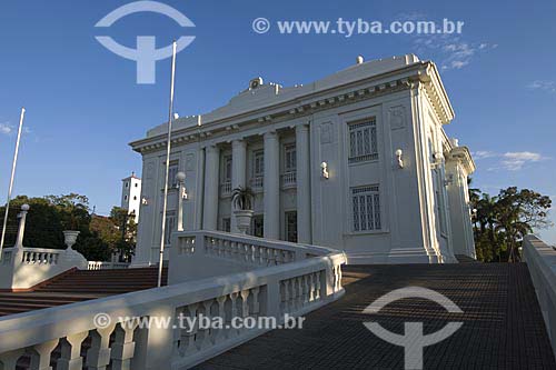  Assunto: Palácio Rio Branco, sede do governo -  Construido em 1930 no estilo neoclássico / Local: Rio Branco (AC) / Data: 16 de Julho de 2008 