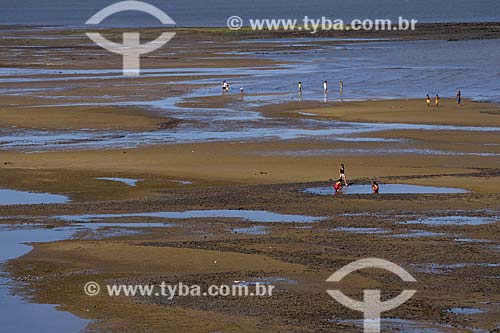  Assunto: Praia fluvial de Mosqueiro, proximo a Belém, no estado do Pará / Local: Pará (PA) / Data: 24 de Julho de 2008 