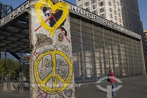  Assunto: Muro de Berlim / Local: Berlim - Alemanha / Data: 27 de Setembro de 2008 