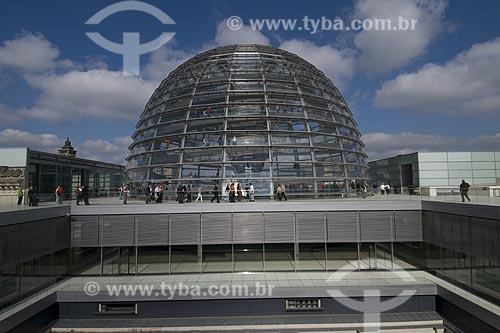  Assunto: Predio do Reichstag em Berlim / Local: Berlim - Alemanha / Data: 27 de Setembro de 2008 