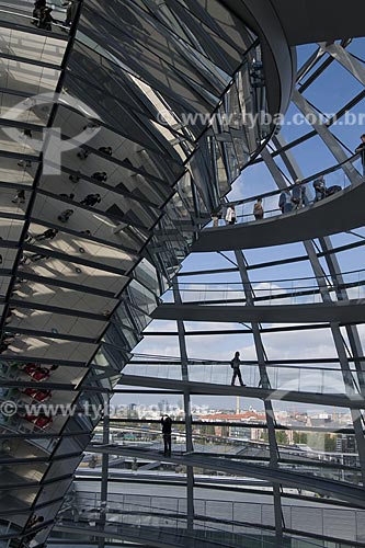  Assunto: Interior do Reichstag / Local: Berlim - Alemanha /  Data: 27 de Setembro de 2008 