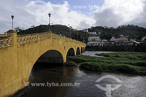  Assunto: Ponte da Conceição (construída em 1857 pelo barão de Taítinga) / Local: Nazaré das Farinhas (BA) / Data: 17 de Julho de 2008 
