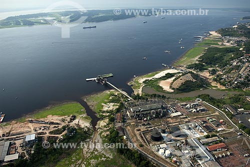  Assunto: Usina termelétrica de Mauá, na beira do rio Negro, que alimenta Manaus / Local: Manaus (AM) / Data: 29 de Outubro de 2007 