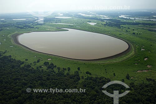  Assunto: Lago de várzea na margem direita do rio Amazonas, a leste de Manaus / Local: Amazonas (AM) / Data: 29 de Outubro de 2007 