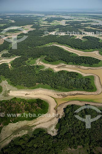  Assunto: Lago de várzea amazônica na margem direita do rio Amazonas, entre Manaus e Itacoatiara / Local: Amazonas (AM) / Data: 29 de Outubro de 2007 