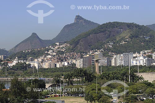  Assunto: Vista do Aterro do Flamengo com Corcovado ao fundo / 
Local: Rio de Janeiro - RJ - Brasil / 
Data: Novembro de 2008 