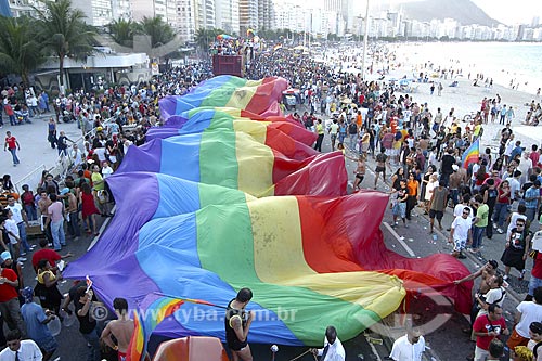  Assunto: Parada Gay / Local: Copacabana - Rio de Janeiro - RJ - Brasil / Data: 25/06/2004 