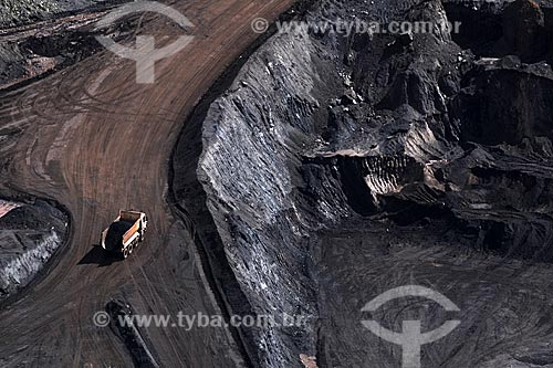  Assunto: Minério de ferro na Mina do Tamanduá  / Local: Nova Lima - Minas Gerais (MG) - Brasil / Data: 17-04-2009 