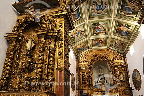  Assunto:Altar da Igreja Nossa Senhora da Boa Viagem / Local: Itabirito - Minas Gerais (MG) - Brasil / Data: 18-04-2009 