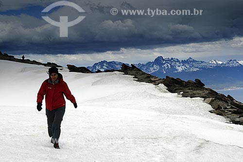  Assunto: Cume do Cerro Guanaco no Parque Nacional Terra do Fogo / Local: Ushuaia - Argentina / Data: 11 / 2008 