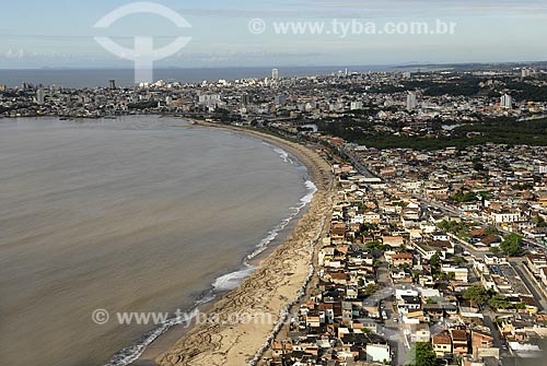  Assunto: Vista aérea da cidade de Macaé no norte fluminense / Local: Macaé - RJ - Brasil / Data: 04 / 2009 