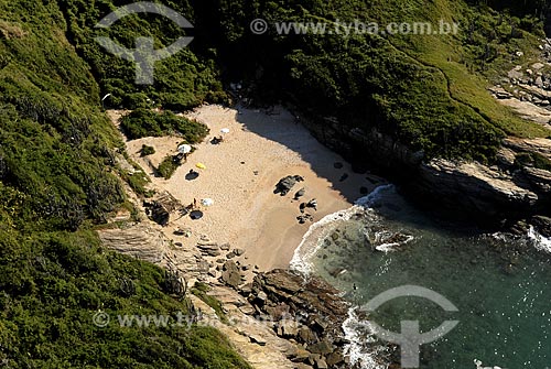  Assunto: Vista aérea da Praia Olho de Boi / Local: Búzios - RJ - Brasil / Data: 06/2008 
