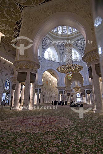  Grande Mesquita de Abu Dhabi - Mesquita Sheik Zayed Bin Sultan Al Nathyan - Abu Dhabi - Emirados Árabes Unidos  - Emirados Árabes Unidos