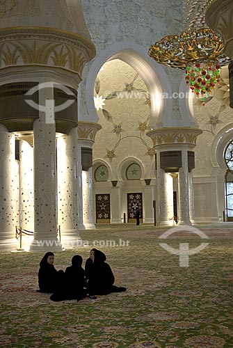  Grande Mesquita de Abu Dhabi - Mesquita Sheik Zayed Bin Sultan Al Nathyan - Abu Dhabi - Emirados Árabes Unidos  - Emirados Árabes Unidos
