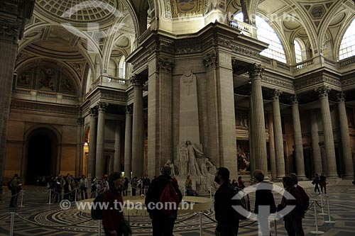  Assunto: Interior do Pantheon / Local: Paris - França / Data: Maio 2009 