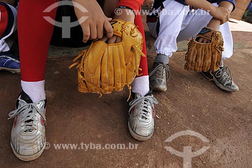  Assunto: Time de baseball da Escola Nikkei de Tome-Acu / Local: Quatro Bocas, Tome-Acu - Pará - Brasil / Data: 01-04-2009 