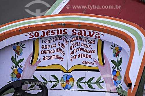  Assunto: Barcos usados para transporte de passageiros e comércio da Feira de Abaetetuba as margens do Rio Maratauira / Local: Abaetetuba - Pará - Brasil / Data: 04-04-2009 